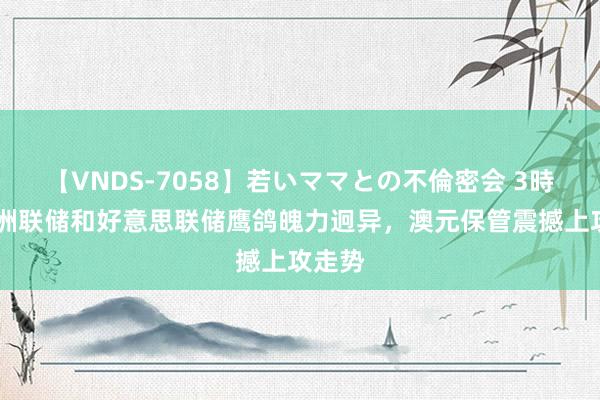 【VNDS-7058】若いママとの不倫密会 3時間 澳洲联储和好意思联储鹰鸽魄力迥异，澳元保管震撼上攻走势