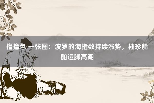 撸撸色 一张图：波罗的海指数持续涨势，袖珍船舶运脚高潮