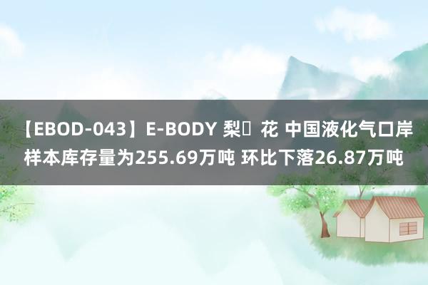 【EBOD-043】E-BODY 梨々花 中国液化气口岸样本库存量为255.69万吨 环比下落26.87万吨