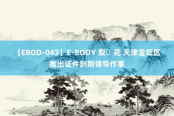 【EBOD-043】E-BODY 梨々花 天津宝坻区推出证件到期领导作事