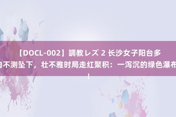 【DOCL-002】調教レズ 2 长沙女子阳台多肉不测坠下，壮不雅时局走红聚积：一泻沉的绿色瀑布！